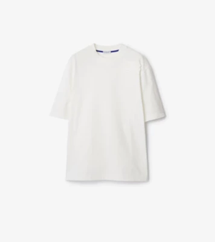 T-shirt en coton (Salt) - Femme | Site officiel Burberry®