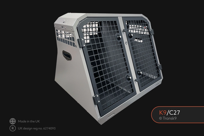 K9/C27 Double Dog Cage for Volkswagen Tiguan | TransK9