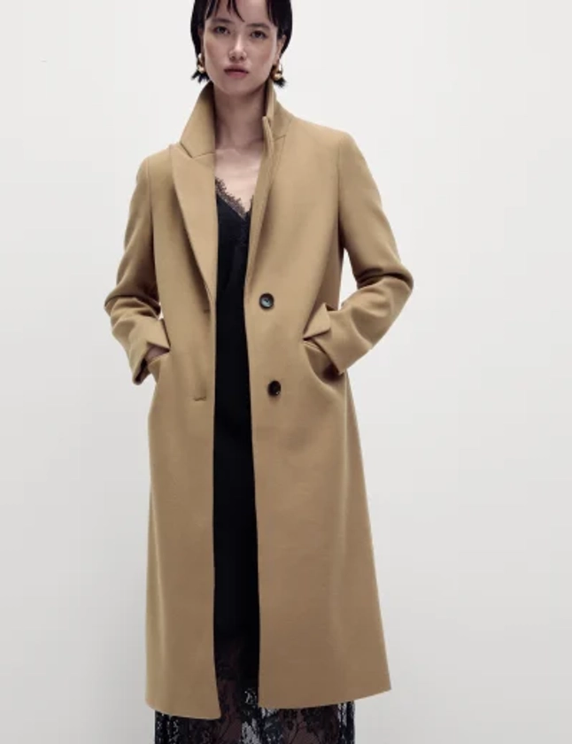 Single Breasted Tailored Coat | M&S Collection | M&S