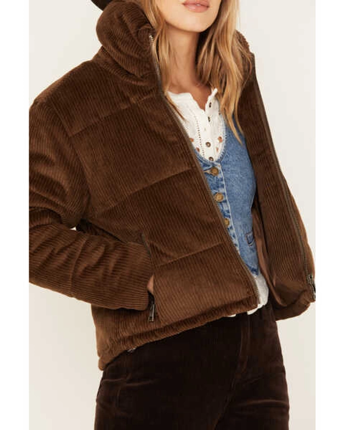 Product Name: Cleo + Wolf Women's Quilted Corduroy Puffer Jacket