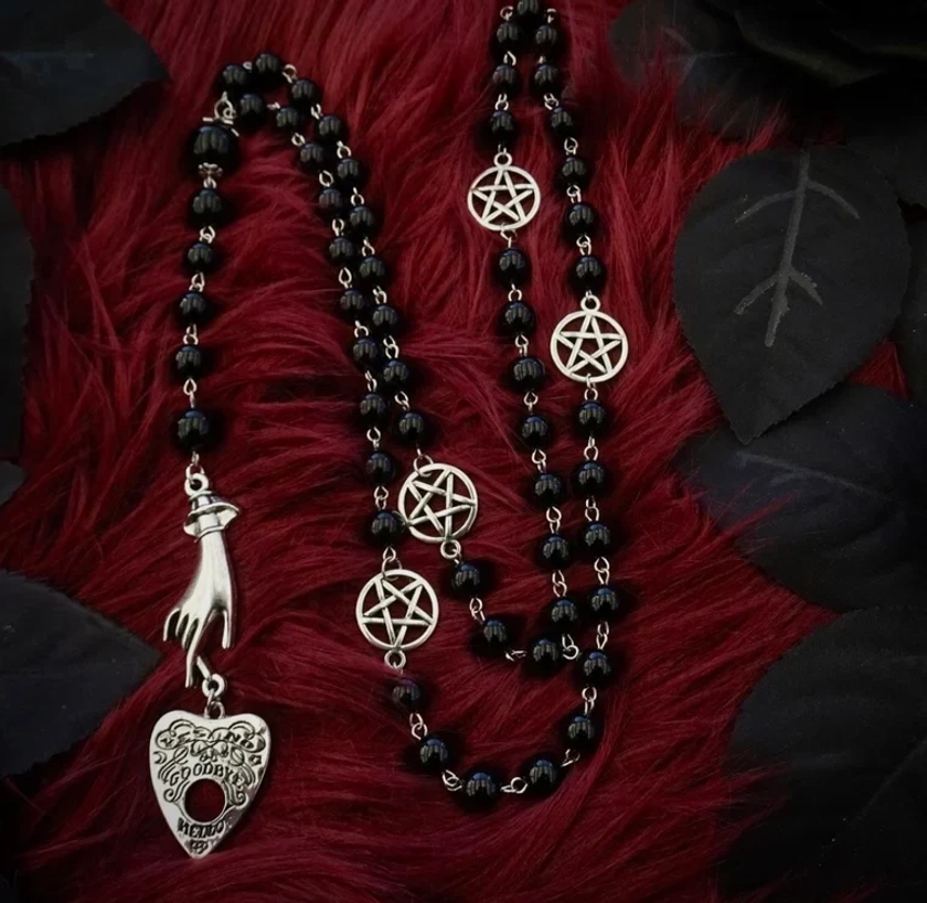 Planchette Pentacle Rosary