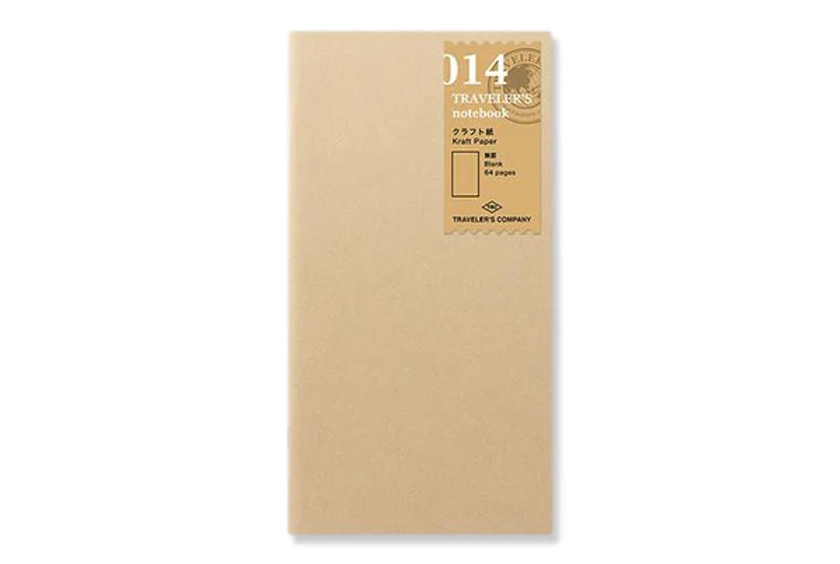 Traveler's Notebook - 014. Kraft Paper Notebook Refill