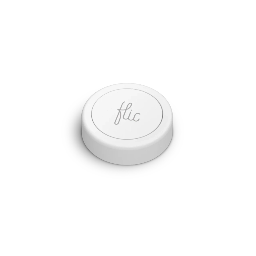 Flic Button White Single Pack | Flic Smart Button