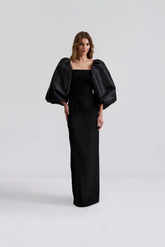 Helena maxi dress - Black - MAXI DRESSES | Malina