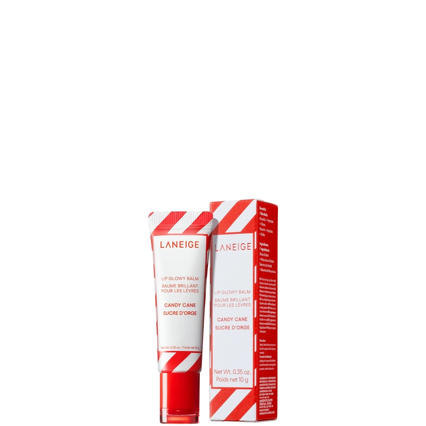 LANEIGE Lip Glowy Balm 10g - Candy Cane | CultBeauty