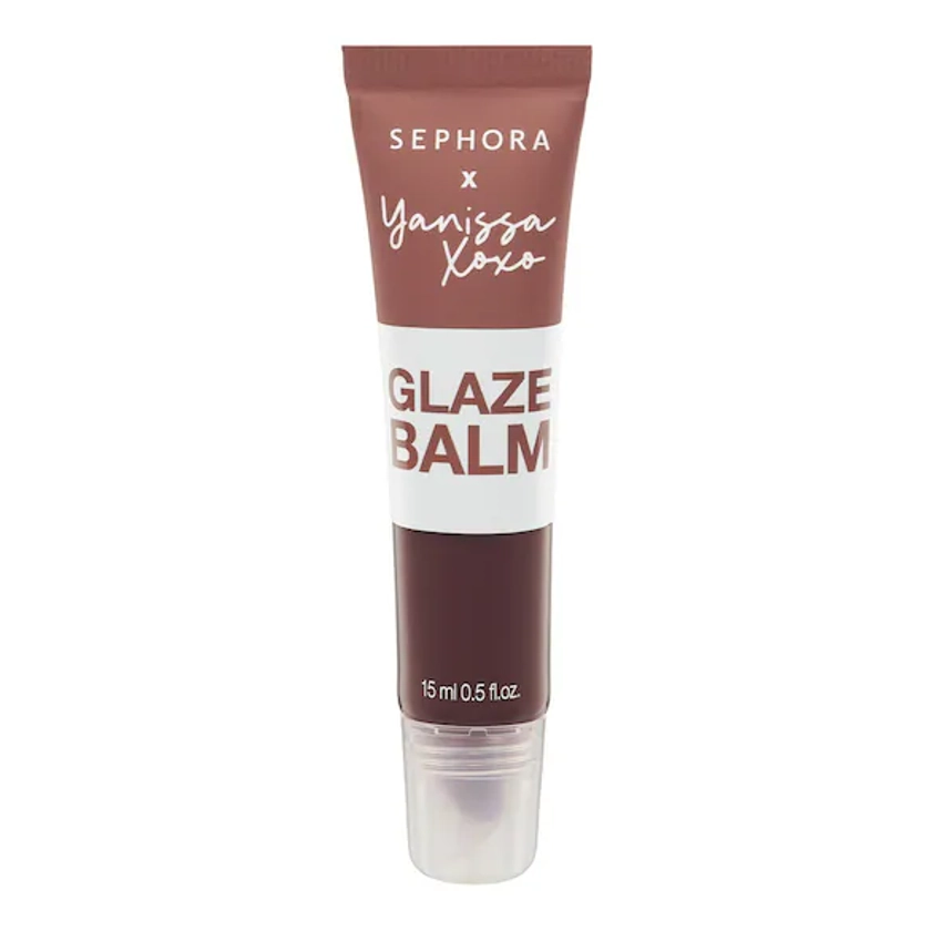 SEPHORA COLLECTION | GLAZE BALM x Yanissaxoxo - Baume à lèvres teinté brillance glossy