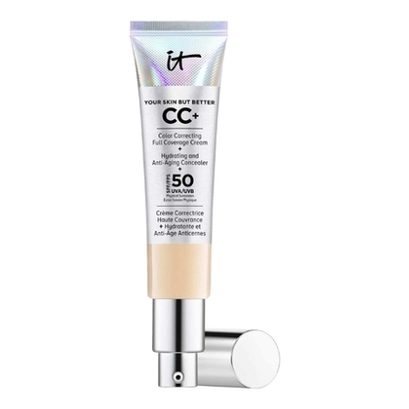 IT COSMETICS Your Skin But Better™ CC+ Cream CC Crème Correctrice Haute Couvrance | Marionnaud