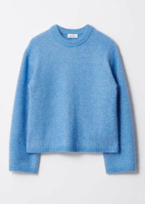 Pull en mohair mélangé - Bleu clair - Sweaters - & Other Stories FR