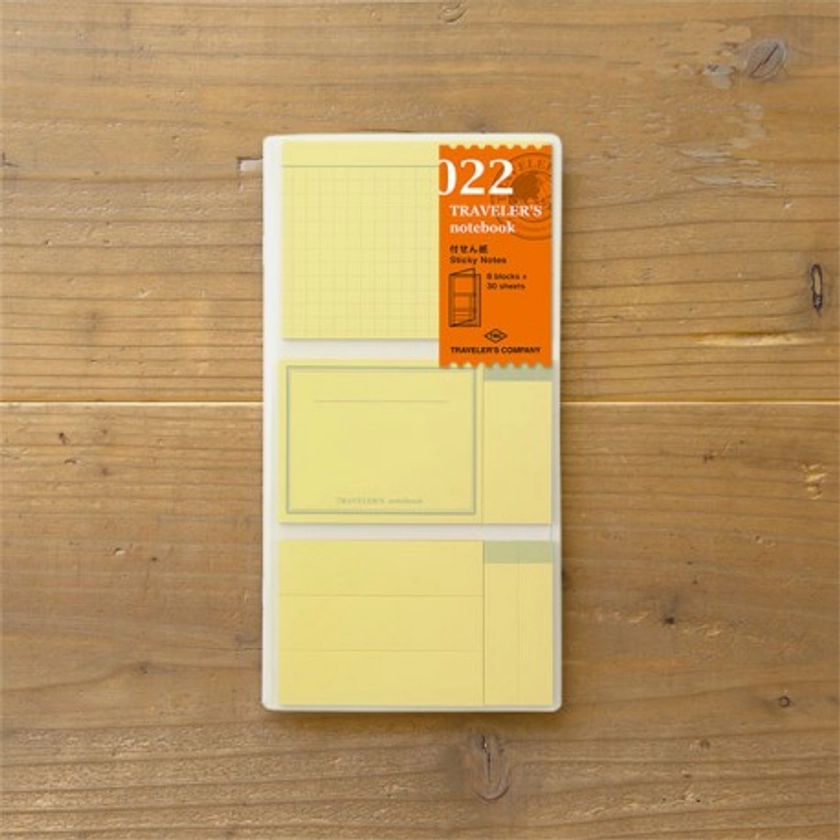 TRAVELER’S notebook Refill - Sticky memo pad 022