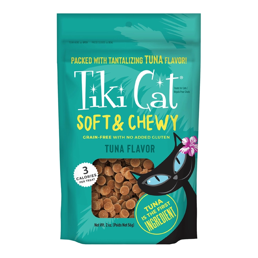 Tiki Cat Soft & Chewy Tuna Cat Treats