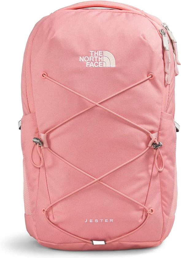 THE NORTH FACE Women's Jester Commuter Laptop Backpack, Shady Rose Dark Heather/Gardenia White, One Size Nylon Adult