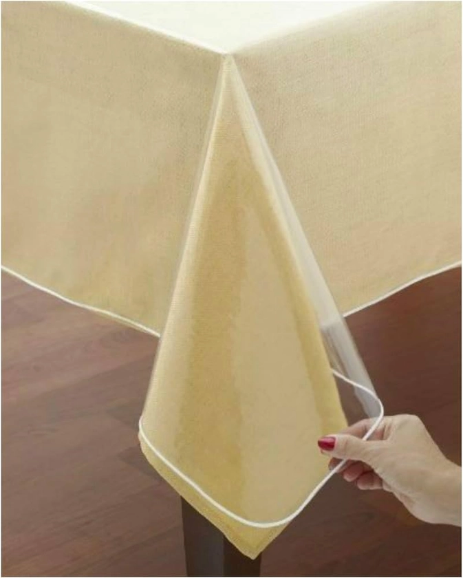 VITA PERFETTA Nappe Protection PVC Transparente (140 x 300 cm) : Amazon.fr: Cuisine et Maison