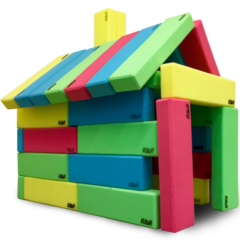 Introducing RIWI Building Blocks! XXL soft foam blocks