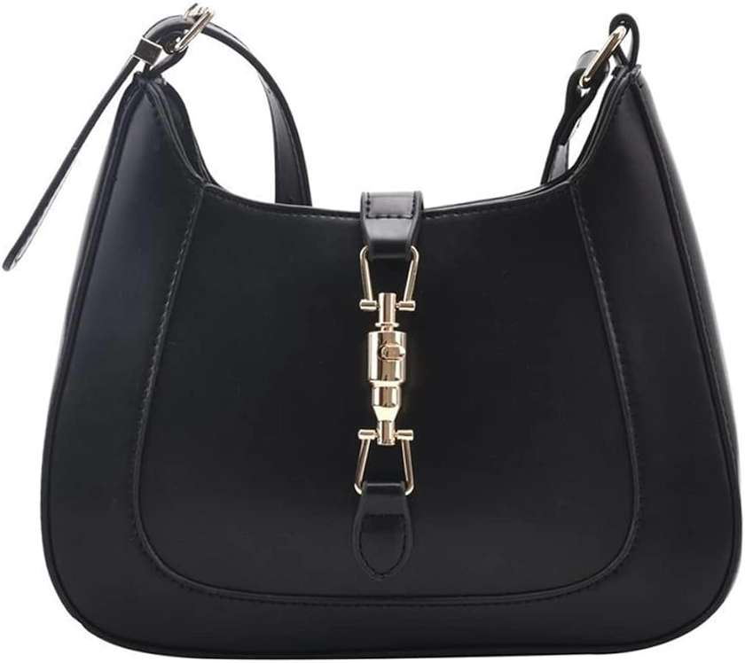 Amazon.com: CARZA Shoulder Bag Purse for Women, Handbag Crossbody Bag Underarm PU Leather Wallet Tote, Black : Clothing, Shoes & Jewelry