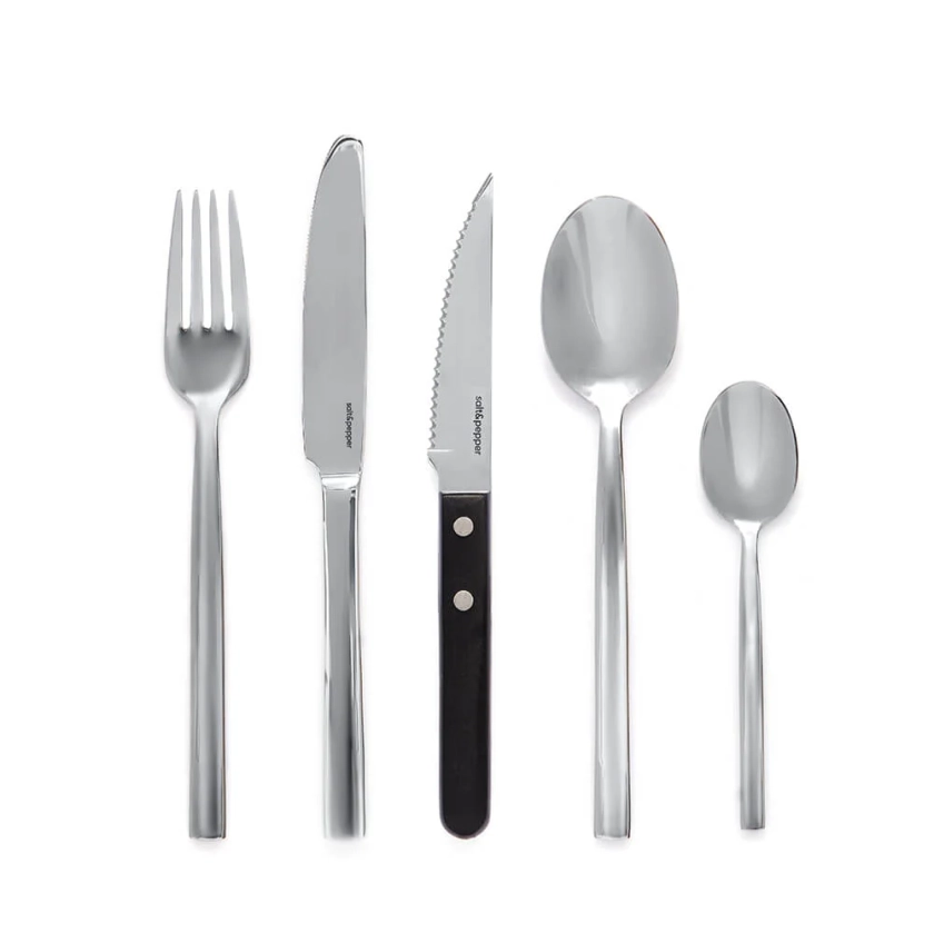 Monaco Cutlery Set with Steak Knives - 40 Piece