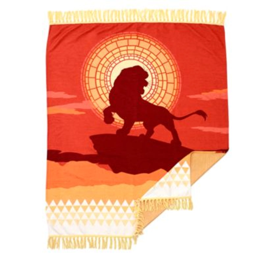 Simba Woven Throw, The Lion King 30th Anniversary | Disney Store