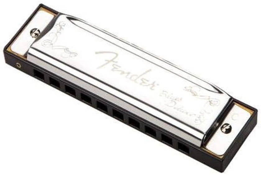 Amazon.com: Fender Blues Deluxe Harmonica, Key of C : Musical Instruments