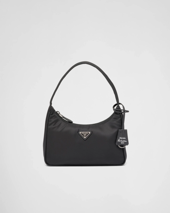 Black Re-nylon Prada Re-edition 2000 Mini-bag | PRADA