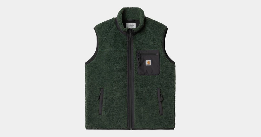 Carhartt WIP Prentis Vest Liner, Sycamore Tree / Black | Boutique officielle en Ligne