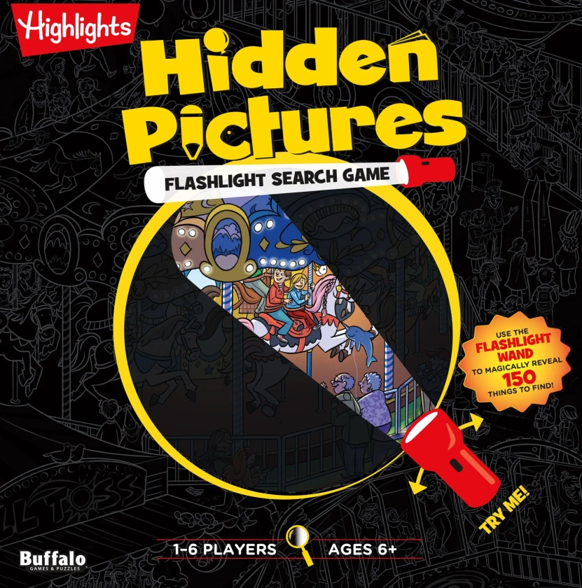 Buffalo Games Highlights Hidden Pictures Board Game