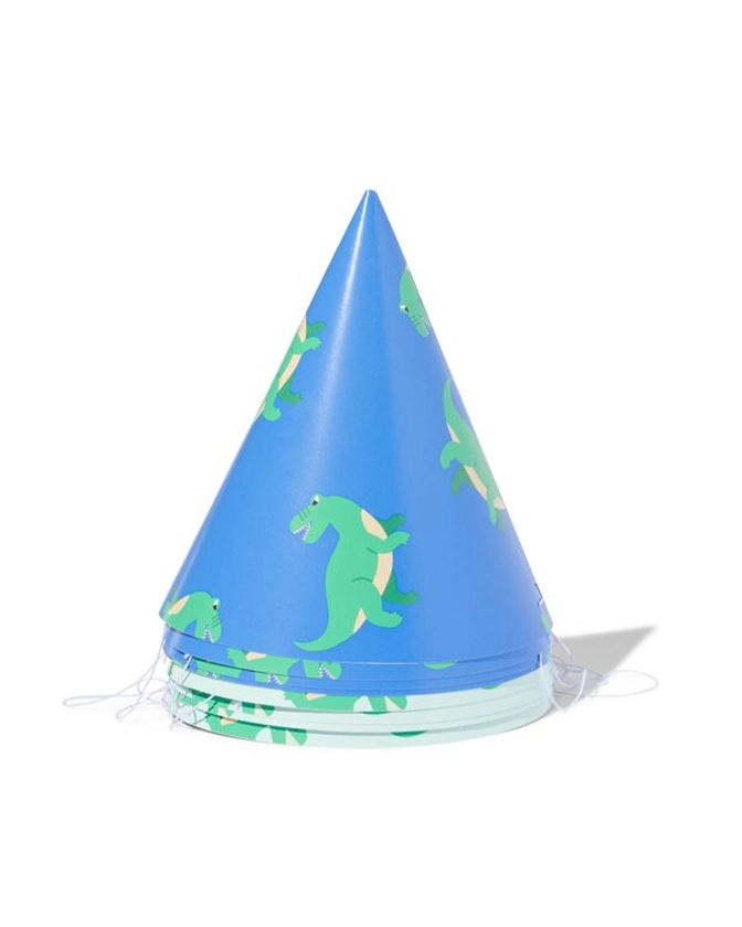 chapeaux de fête dino lot de 8 - HEMA