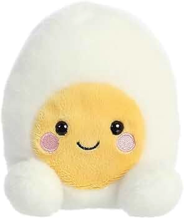 Aurora® Adorable Palm Pals™ Bobby Egg™ Stuffed Animal - Pocket-Sized Play - Collectable Fun - Yellow 5 Inches