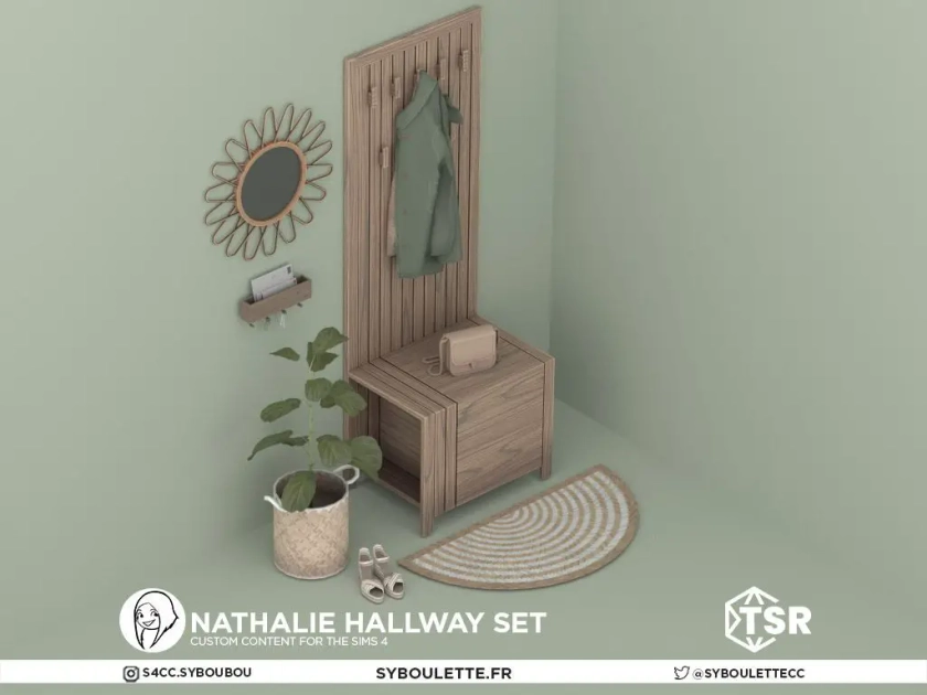 Nathalie hallway cc sims 4 - Syboulette Custom Content for The Sims 4