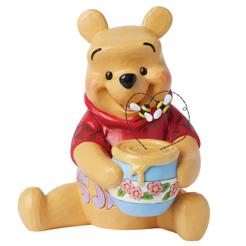 Big Figurine Winnie l'Ourson Pot de miel - Disney Traditions