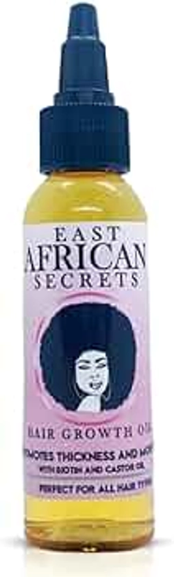 east african secrets Rapid Hair Growth Oil - Promotes Thickness and Hair Growth for All Hair Types, 2oz