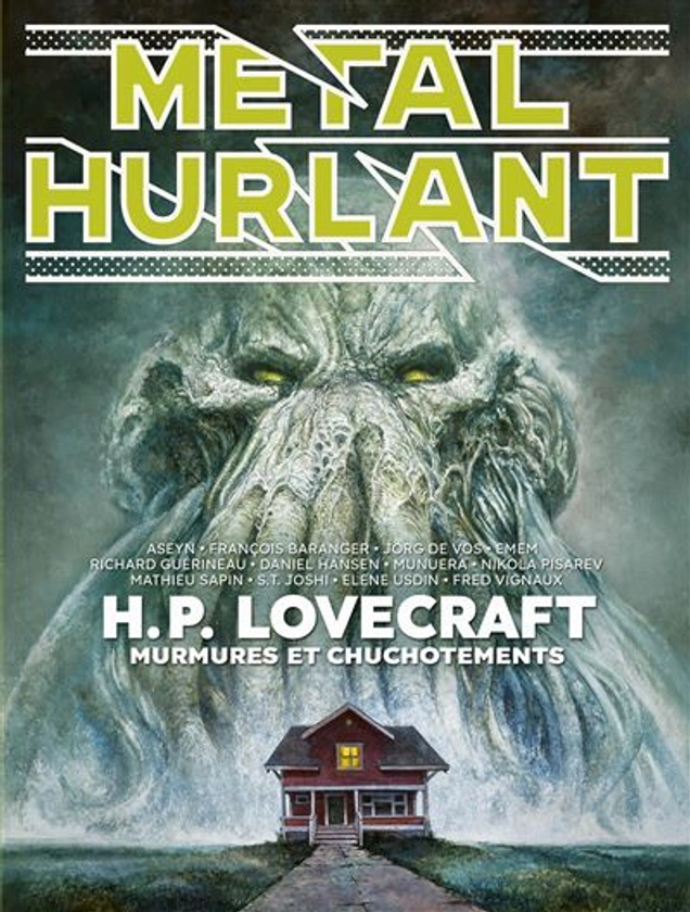 Métal Hurlant n°12 : H.P. Lovecraft, murmure et chuchotement