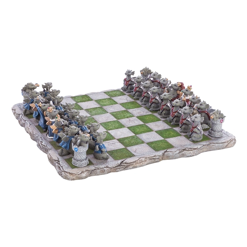 Schachbrett mit Drachenfiguren, 33 Teile bestellen | Weltbild.de