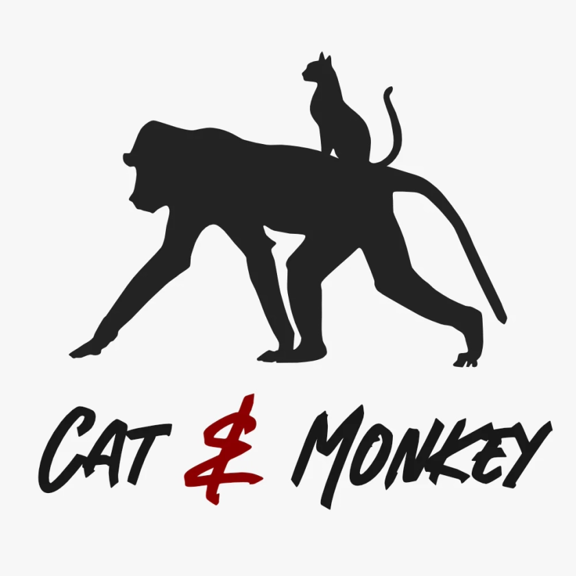 Cat and Monkey