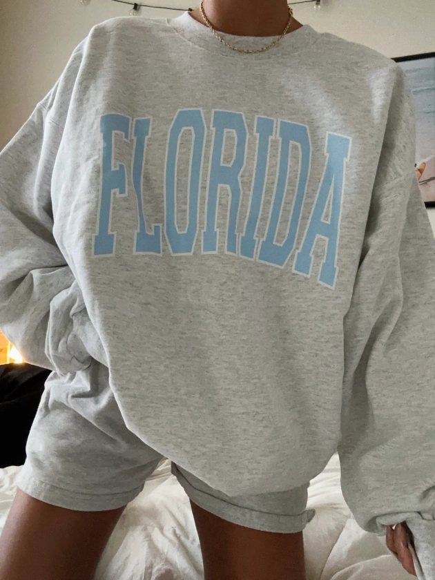 ORIGINAL BLUE FLORIDA CREWNECK