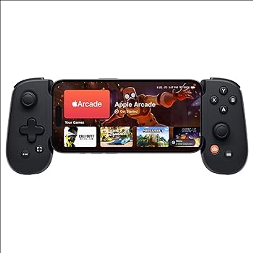 BACKBONE One Mobile Gaming Controller for iPhone (Lightning) - 1st Gen - Turn Your iPhone into a Gaming Console - Play Xbox, PlayStation, Call of Duty, Roblox, Minecraft, Genshin Impact & More