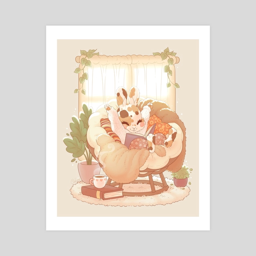 Warm & Cozy, an art print by Samantha Whitten