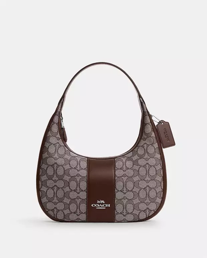 COACH® Outlet | Carmen Shoulder Bag In Signature Jacquard