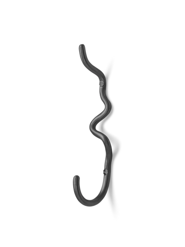 Curvature Hook - Black Brass by ferm LIVING