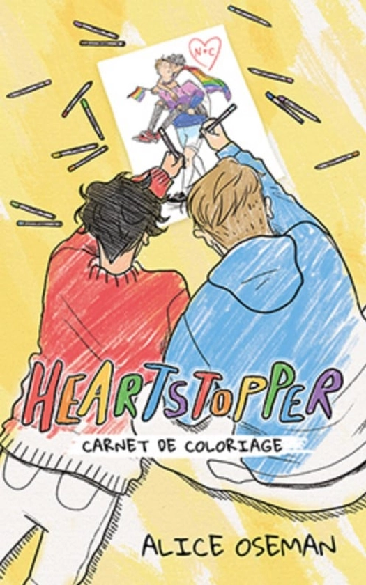 Heartstopper - Le carnet de coloriage