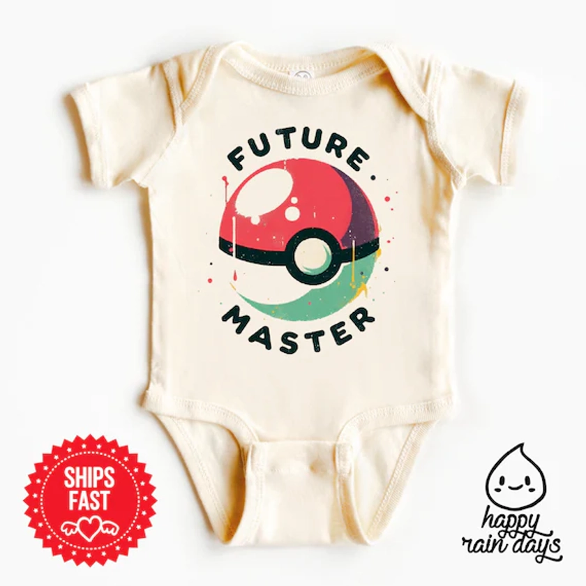 Future pokemon master baby onesie®