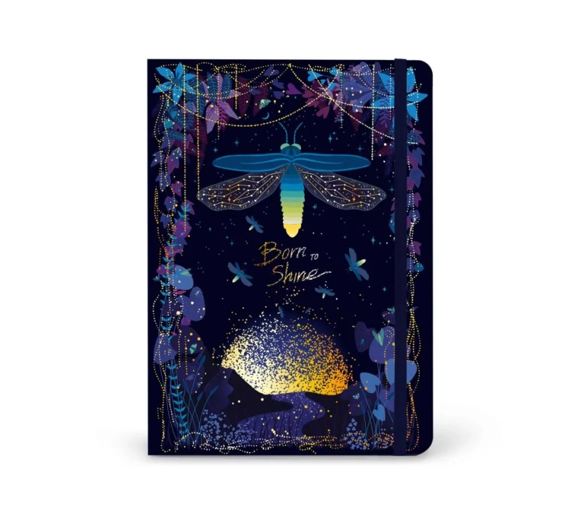 Born To Shine Fireflies Journal - Compoco