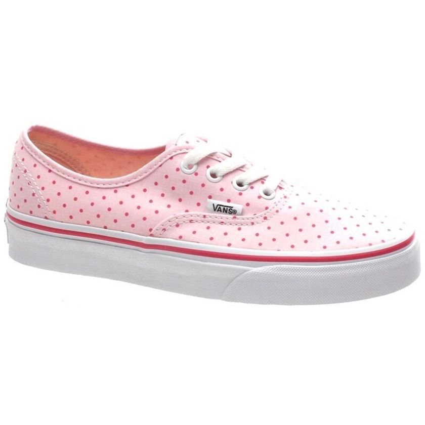 Authentic (Chambray Dots) Hot Pink Shoe W4NDE5