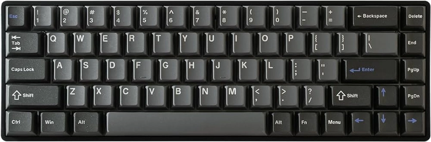 DrunkDeer G65 Rapid Trigger Clavier mécanique Commutateurs magnétiques Gaming RGB PBT Keycap 65% taille 68 touches compact Filaire Anti-ghosting Noir