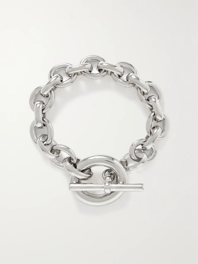 LAURA LOMBARDI + NET SUSTAIN Portrait platinum-plated bracelet | NET-A-PORTER