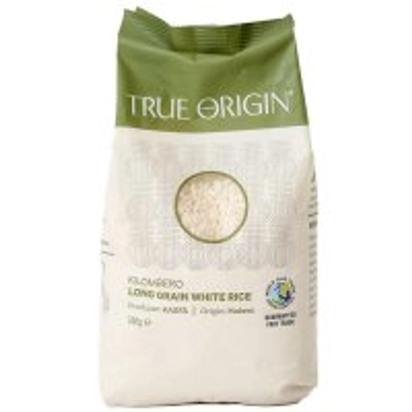 True Origin Kilombero White Long Grain Rice - 500g - True Origin