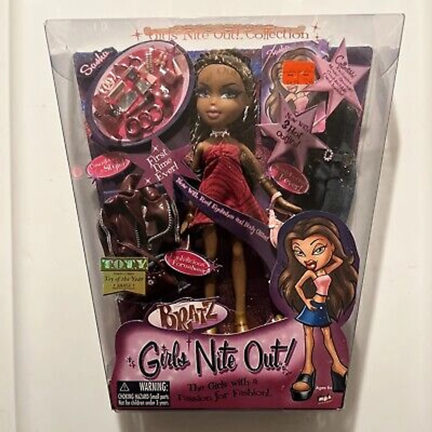 Vintage Bratz Girls Nite Out Sasha 2004 MGA NEW NIB Original D