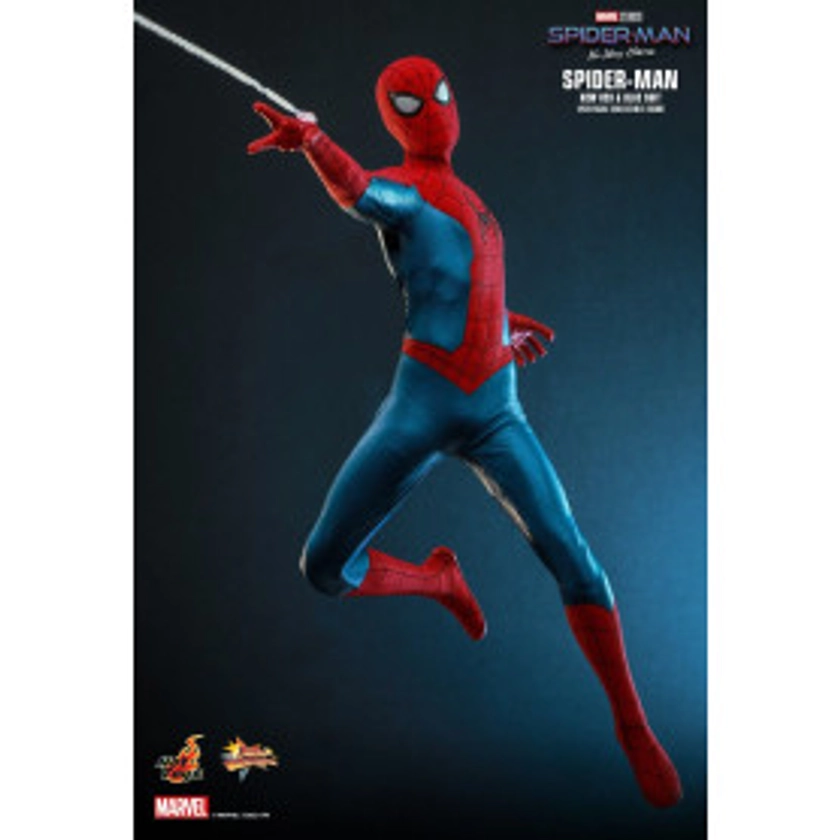 Hot Toys - New Red &amp; Blue Suit Spider-Man - Marvel&#039;s Spider-Man: No Way Home figurine Movie Masterpiece 1/6