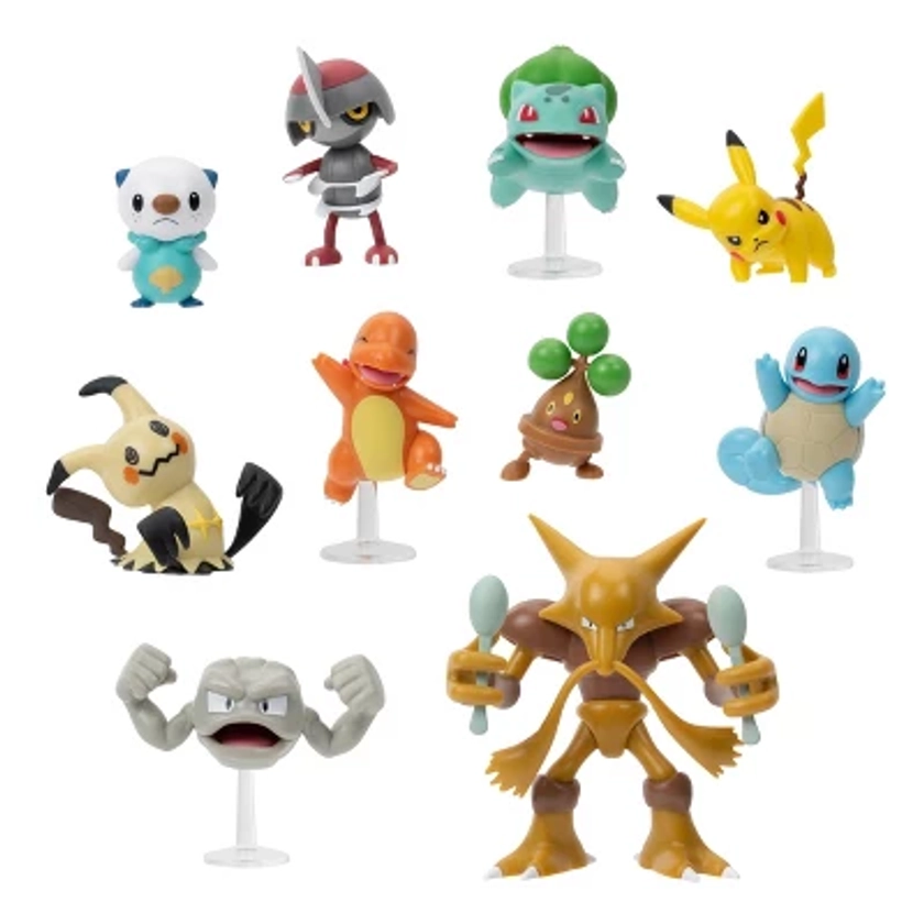 Pokémon 2" Battle Ready Mini Figure Set - 10pk