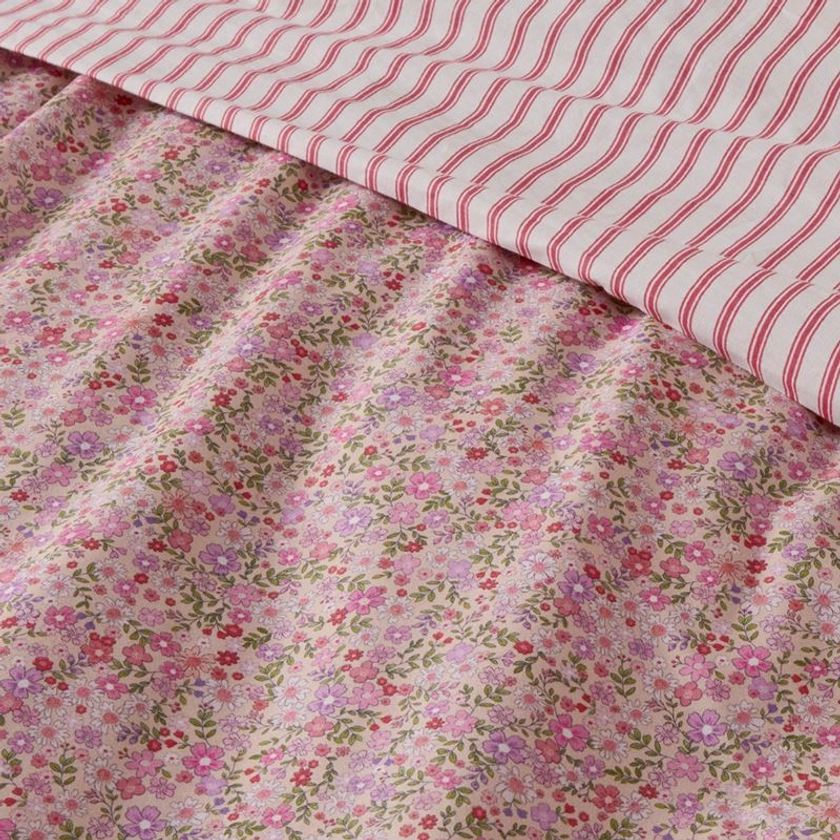 Adairs Kids - Heirloom Madelyn Floral Rose Quilt Cover Set | Adairs