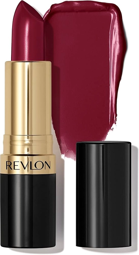 Revlon Super Lustrous Lipstick, rouge à lèvres avec formule crémeuse, infusé avec vitamine E et huile d'avocat, 777 Vampire Love - 4,2g