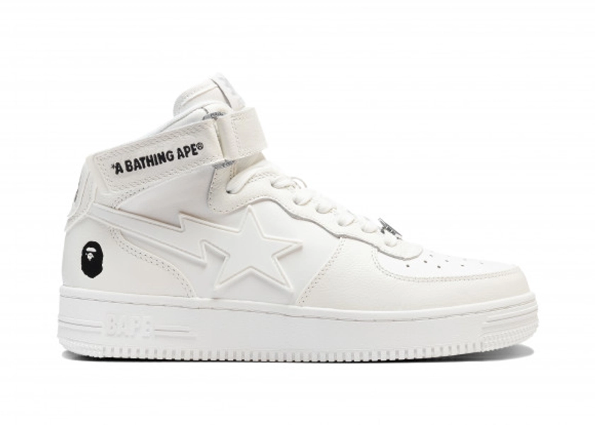 A Bathing Ape Bape Sta MI White - 001FWH701003_WHT_A